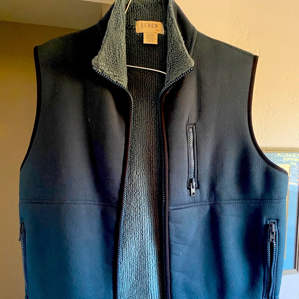 Classic J-Crew sporting vest.